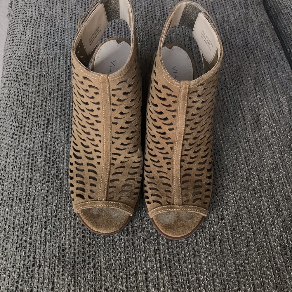 Via Spiga open toed booties